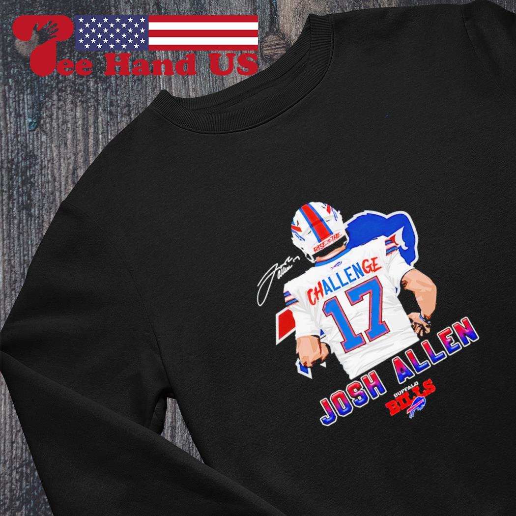 Buffalo Bills Challenge Josh Allen Signature shirt, hoodie