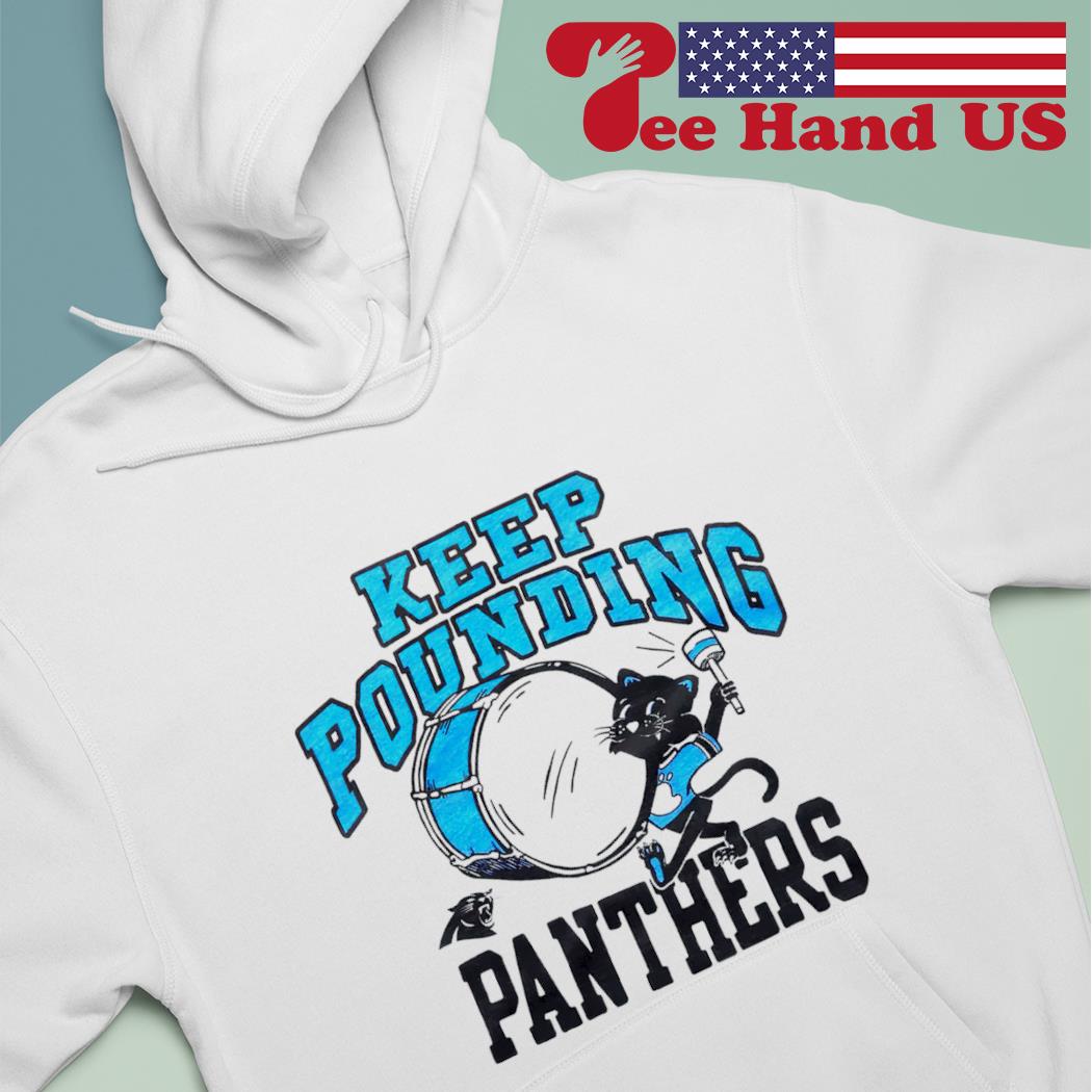 Design carolina panthers keep pounding shirt, hoodie, sweater