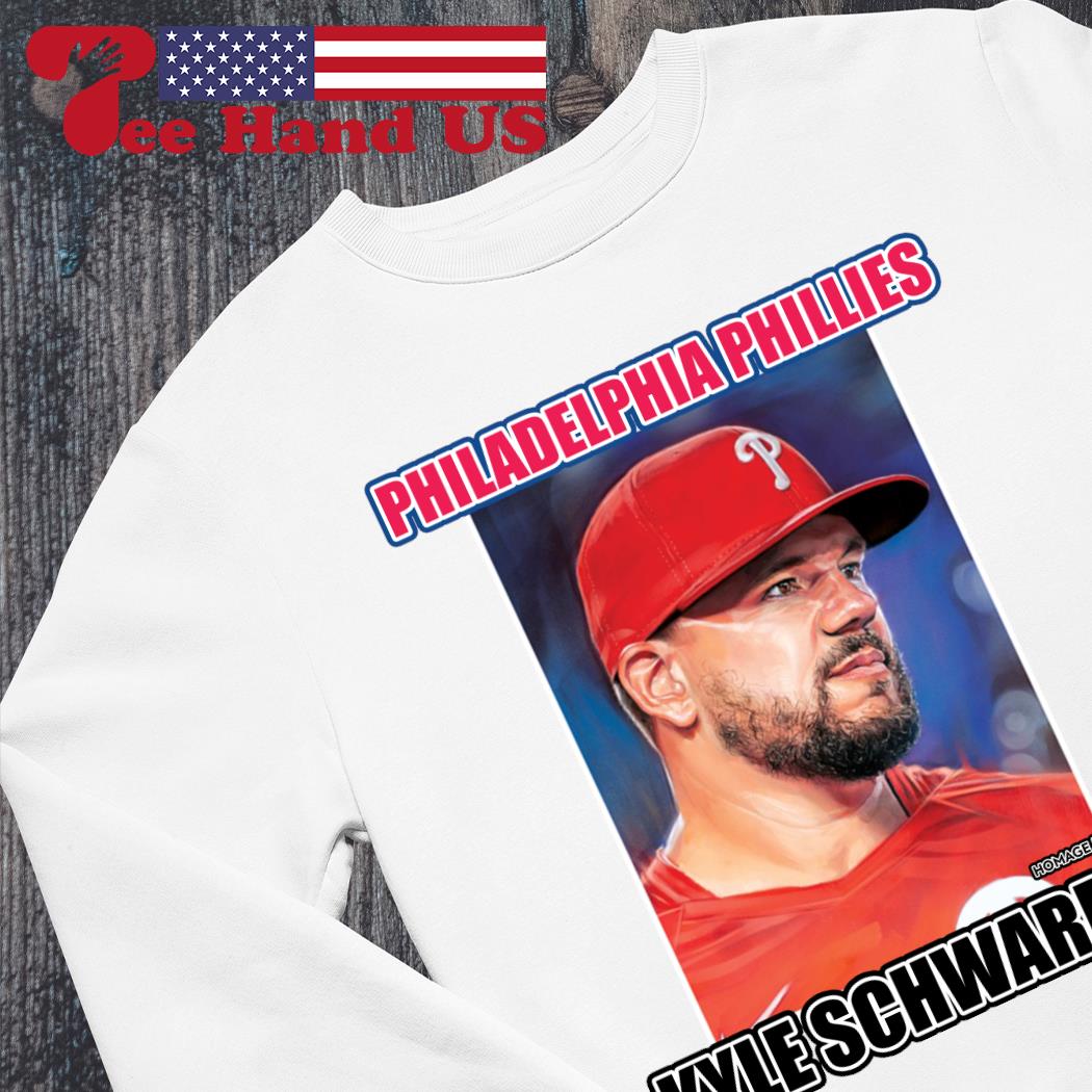 NEW BASEBALL T-SHIRT 2022 - Kyle Schwarber Philadelphia Phillies White T- Shirt