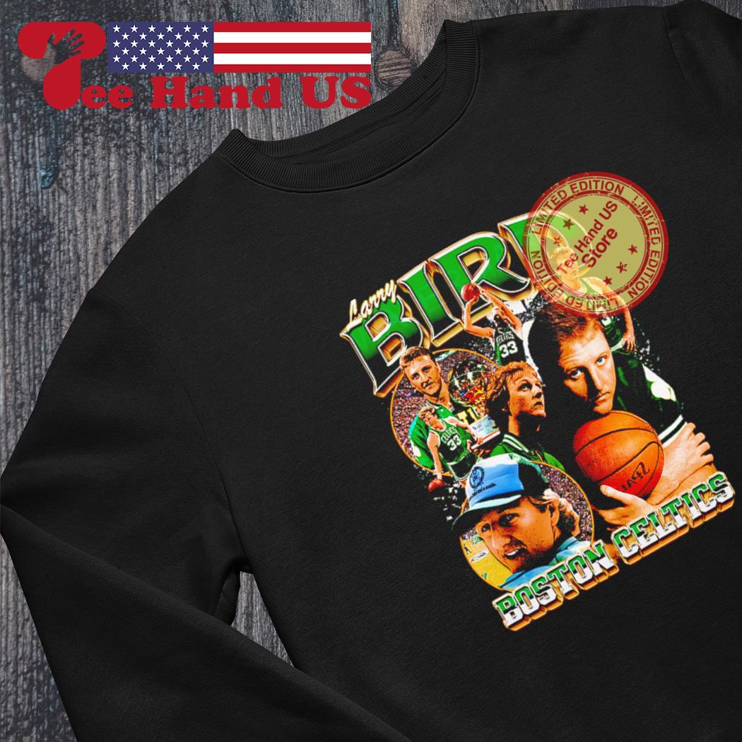 Vintage Boston Celtics Larry Bird Shirt - High-Quality Printed Brand