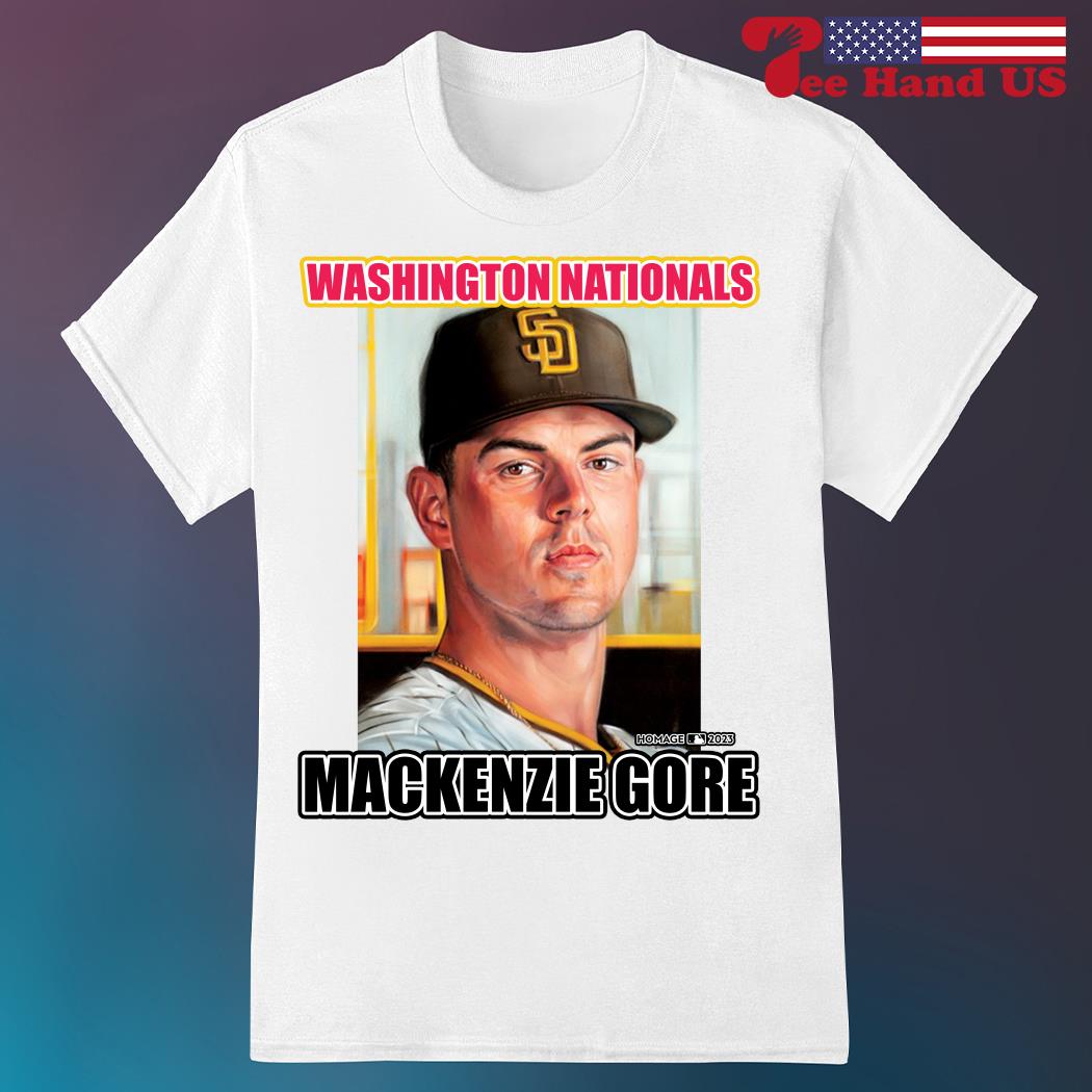 Mackenzie Gore Washington Nationals Legend Portrait Shirt, hoodie