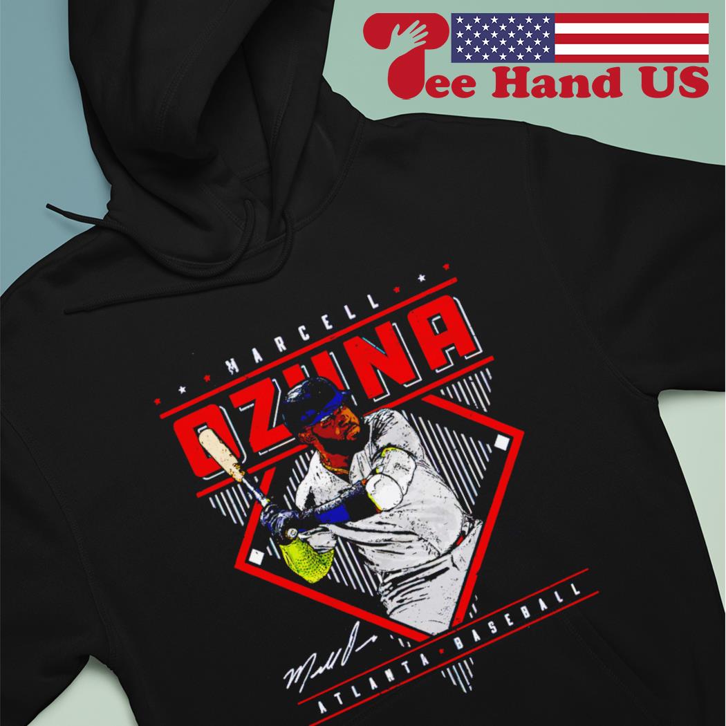 Marcell Ozuna - Mix It Up T-Shirt + Hoodie, Atlanta Braves