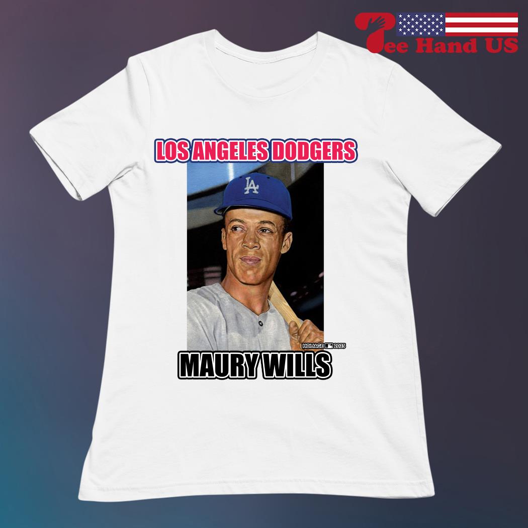 Maury Wills Los Angeles Dodgers Homage 2023 Retro Shirt, hoodie