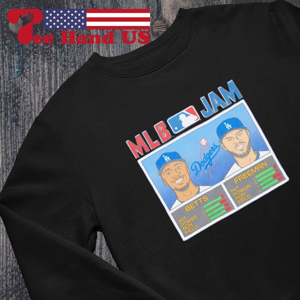 MLB Jam Betts and Freeman shirt, hoodie, sweater, long sleeve and