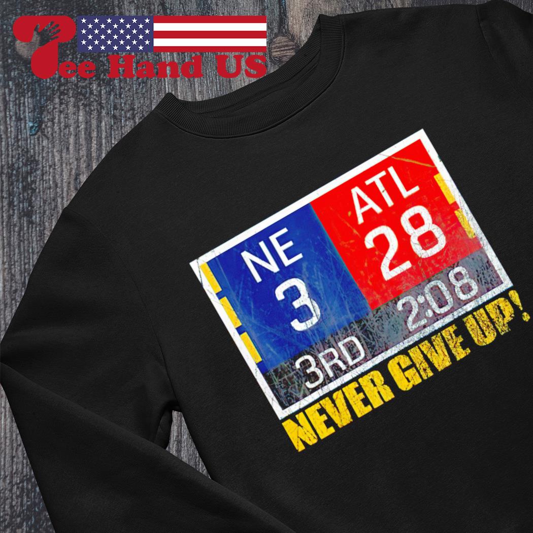 Atlanta Falcons blew Atl and Ne 28-3 shirt, hoodie, sweatshirt and tank top