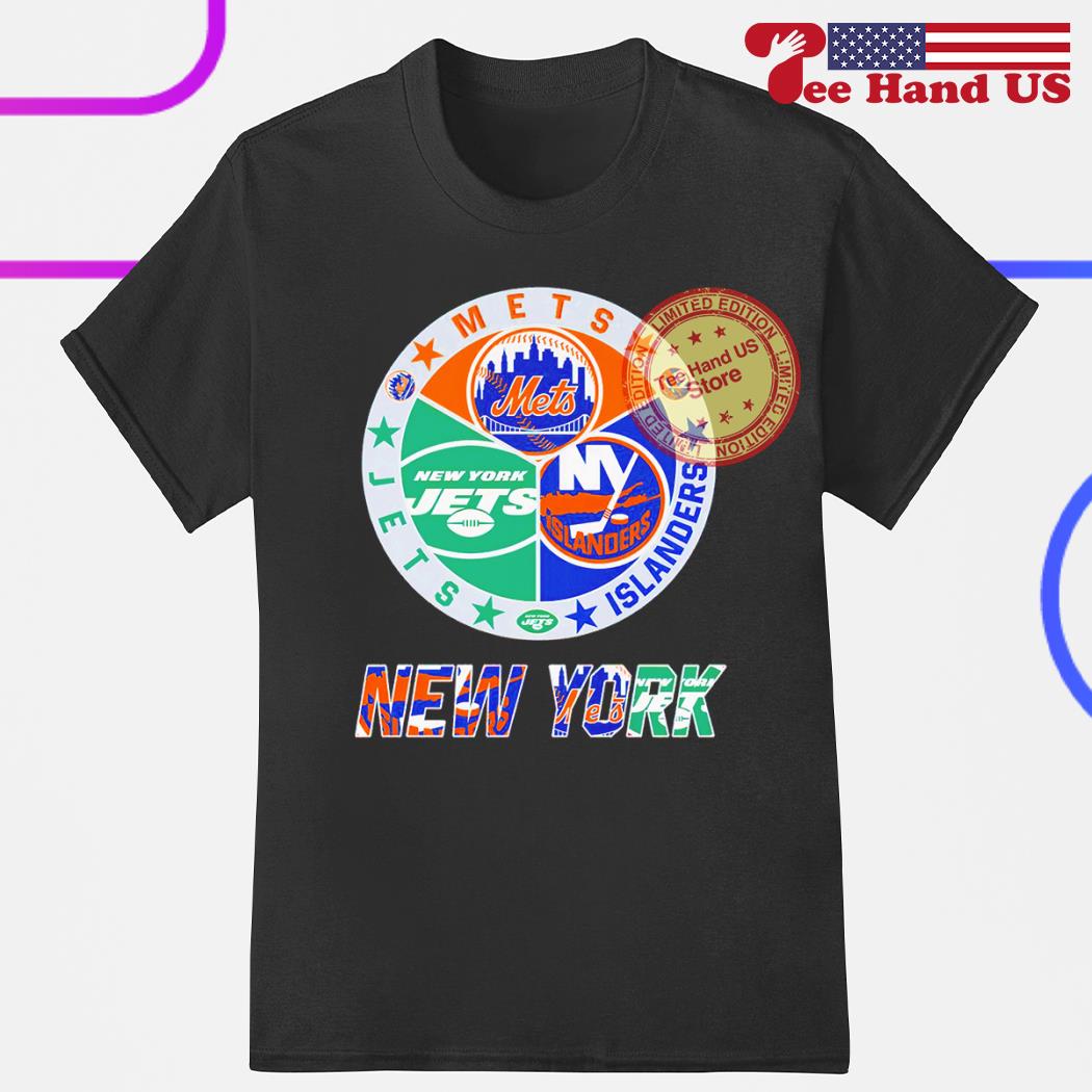 New York Jets Mets Islanders sport teams logo shirt, hoodie