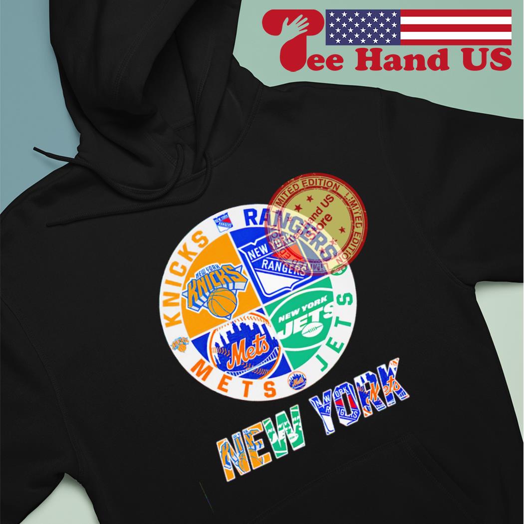 New York Mets Knicks Rangers Jets sport teams logo shirt, hoodie, sweater,  long sleeve and tank top