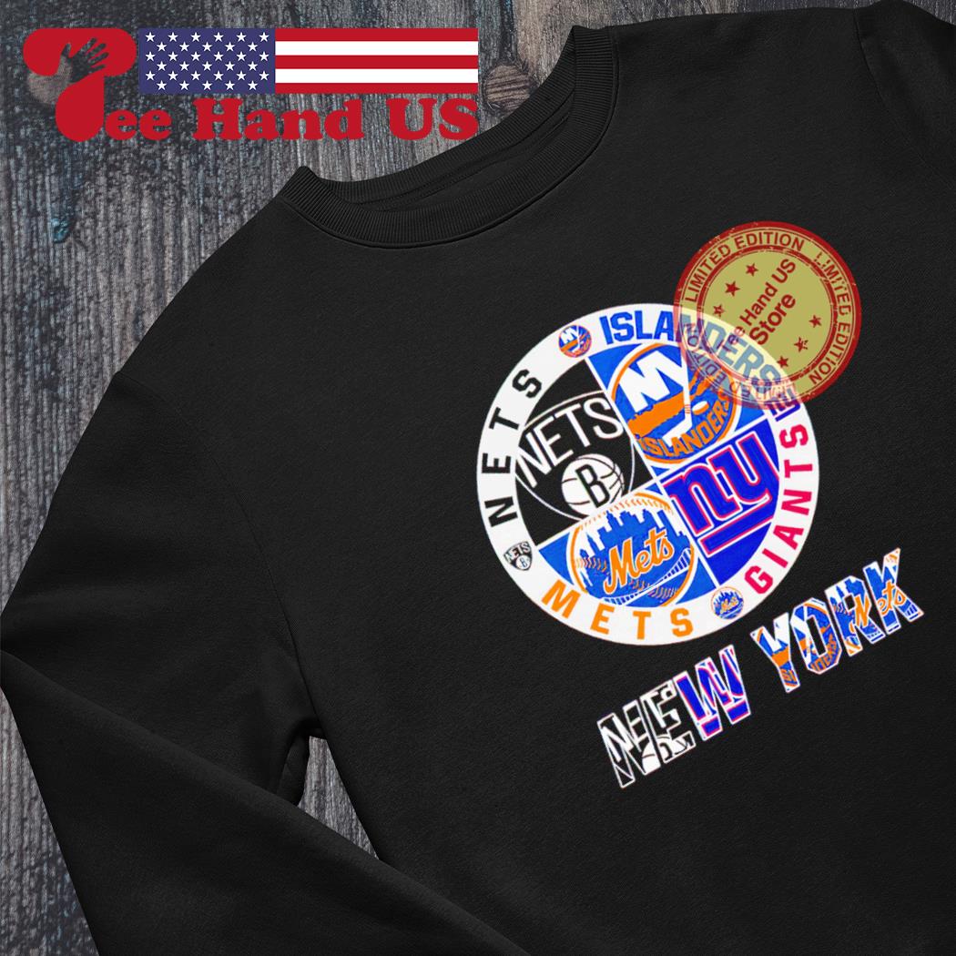 This is my Mets & Nets & Jets & Islanders Shirt New York Sports Teams 2164