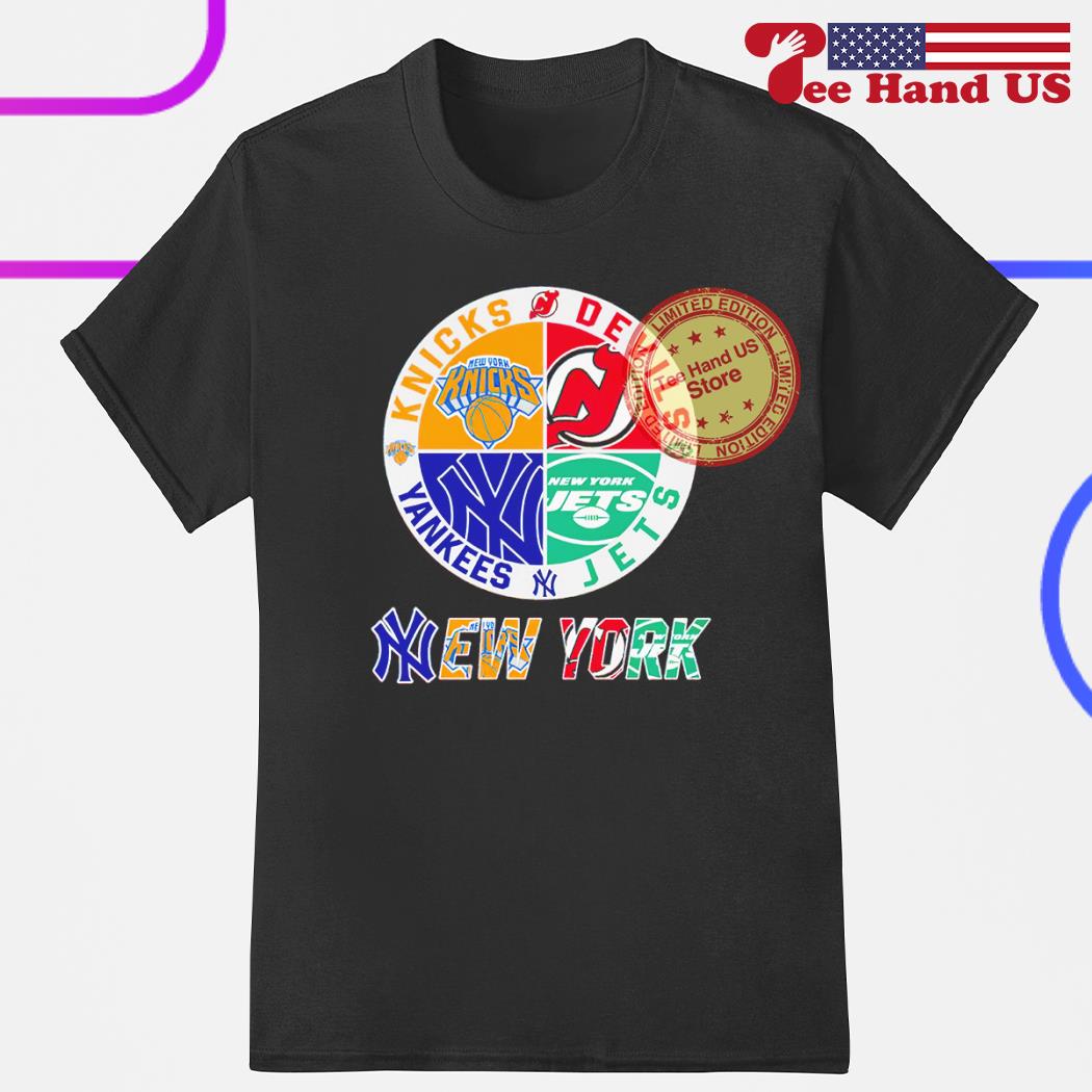 New York Sports Teams Logo Shirt Nets, Devils, Jets And Mets, hoodie,  sweater, long sleeve and tank top