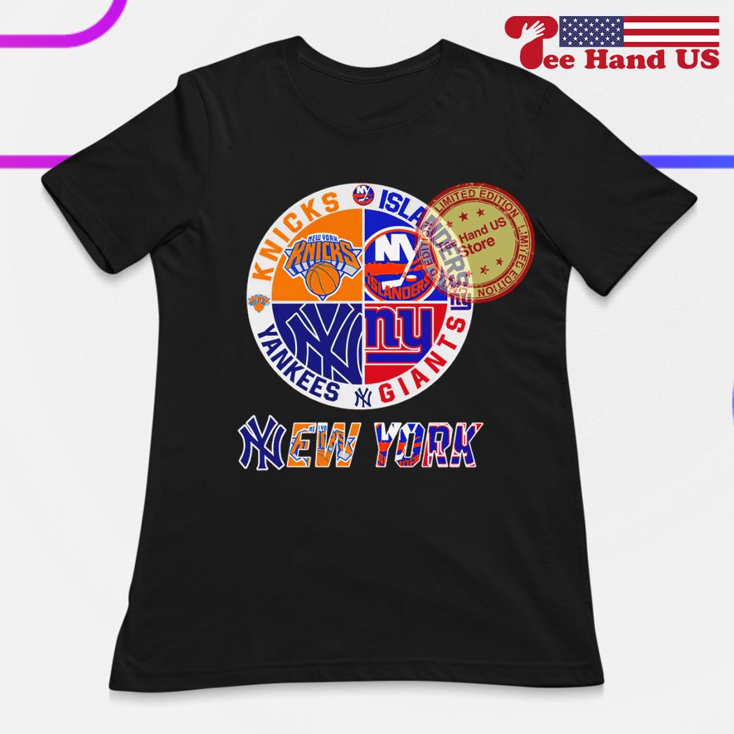 New York Sport Team NY Yankees NY Knicks and NY Giants Shirt - Bring Your  Ideas, Thoughts And Imaginations Into Reality Today