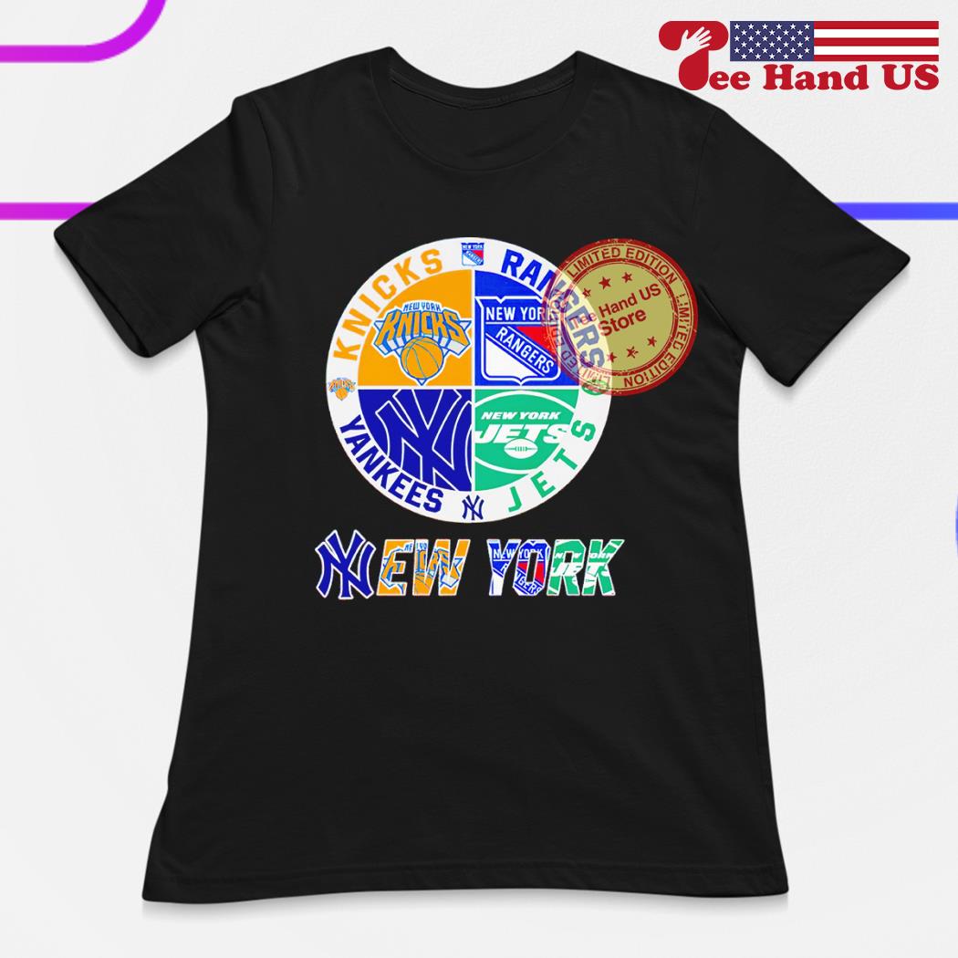 New York City Jets Knicks Yankees New York Rangers New York City shirt,  hoodie, longsleeve tee, sweater