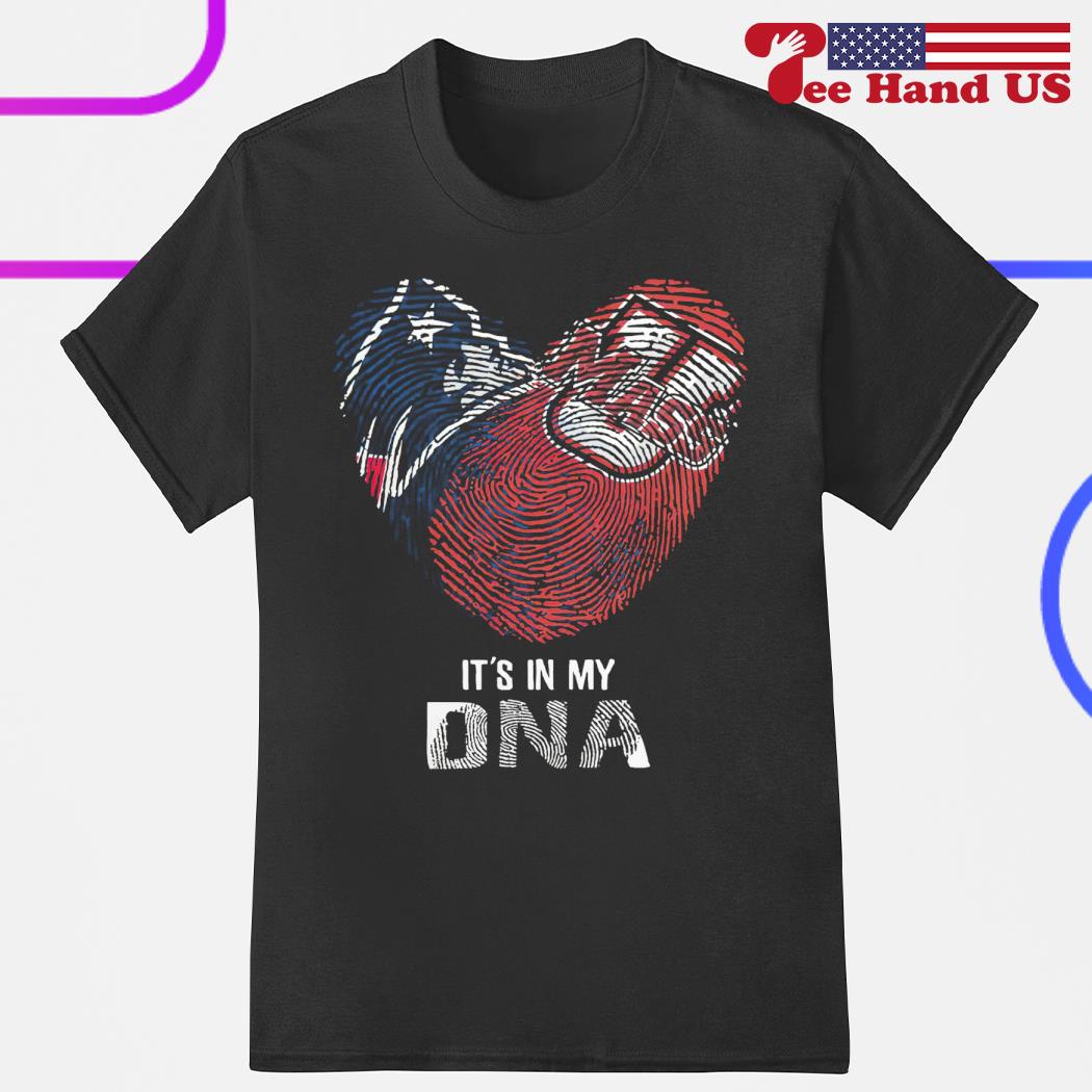 New England Patriots And Boston Red Sox Heart It'S In My Dna 2023