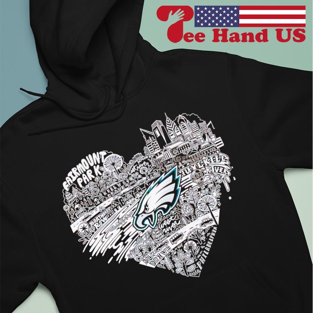 Heart Philadelphia Eagles Shirt