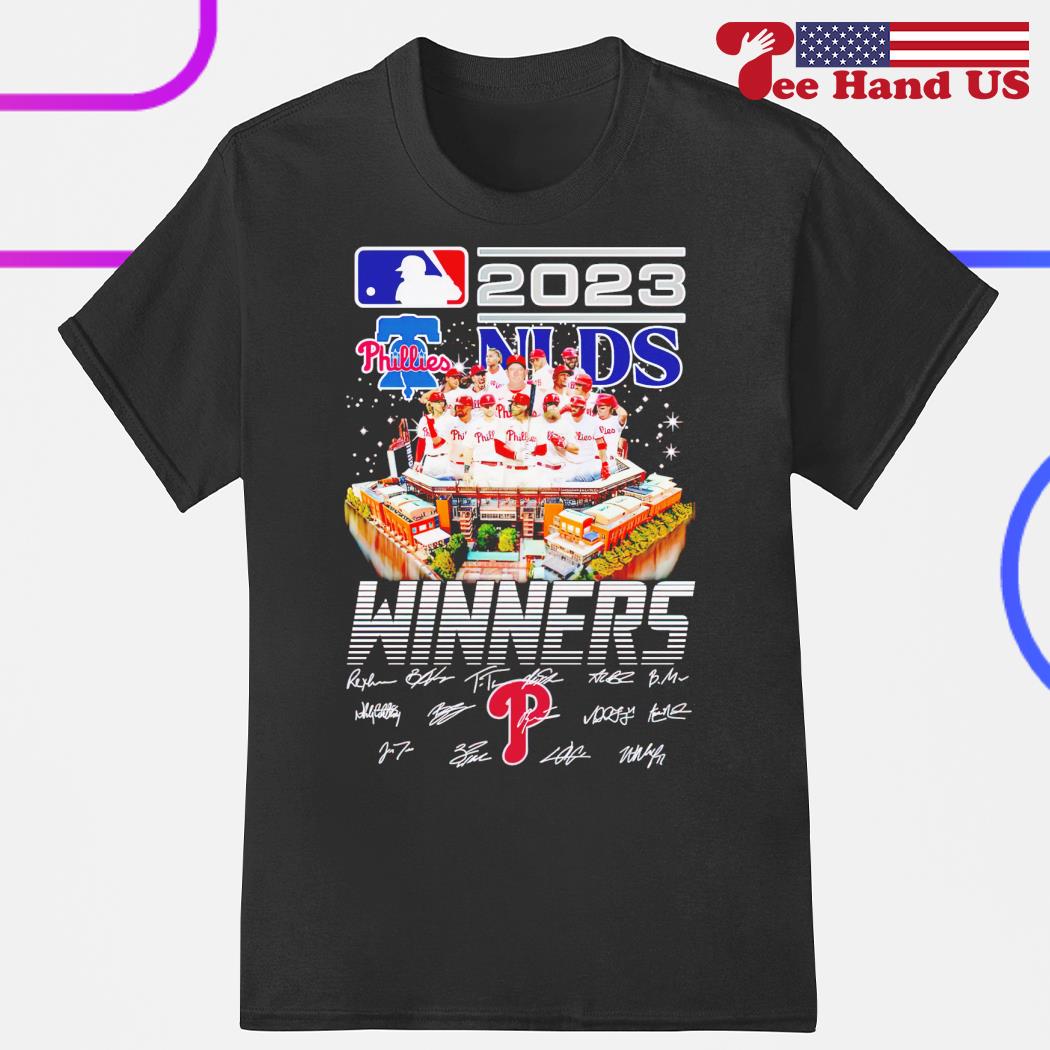 2023 Nlds Philadelphia Phillies Winner Signature T-shirt