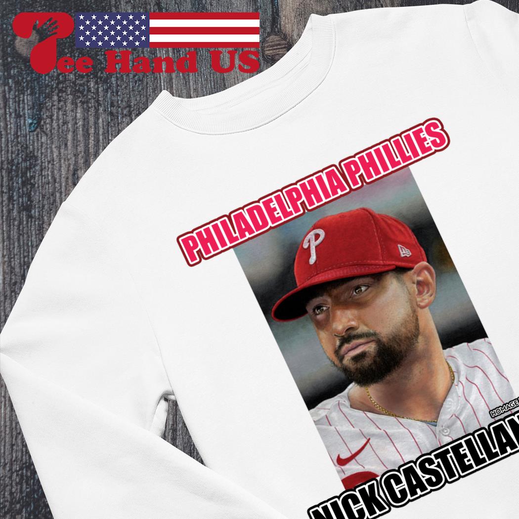 Philadelphia Phillies Nick Castellanos Homage 2023 Retro Shirt