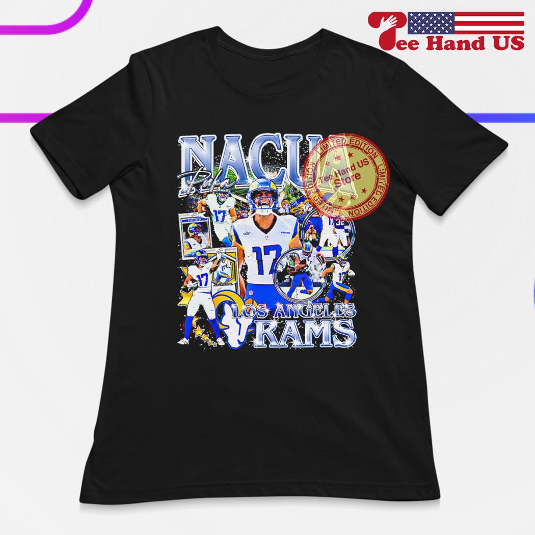 Puka Nacua Los Angeles Football Shirt Rams Football Tshirt