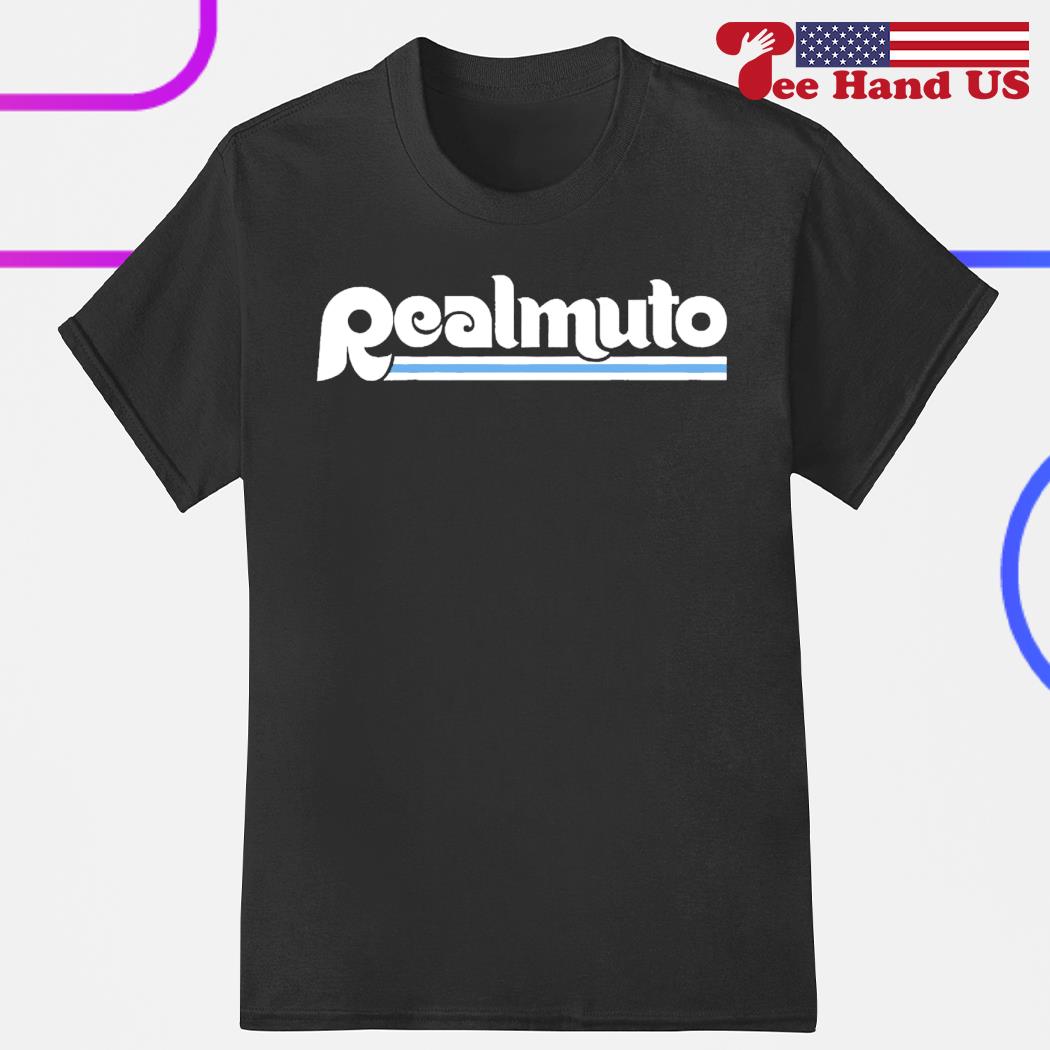 J.T. Realmuto Philadelphia Phillies Women's Black Midnight Mascot V-Neck T- Shirt 