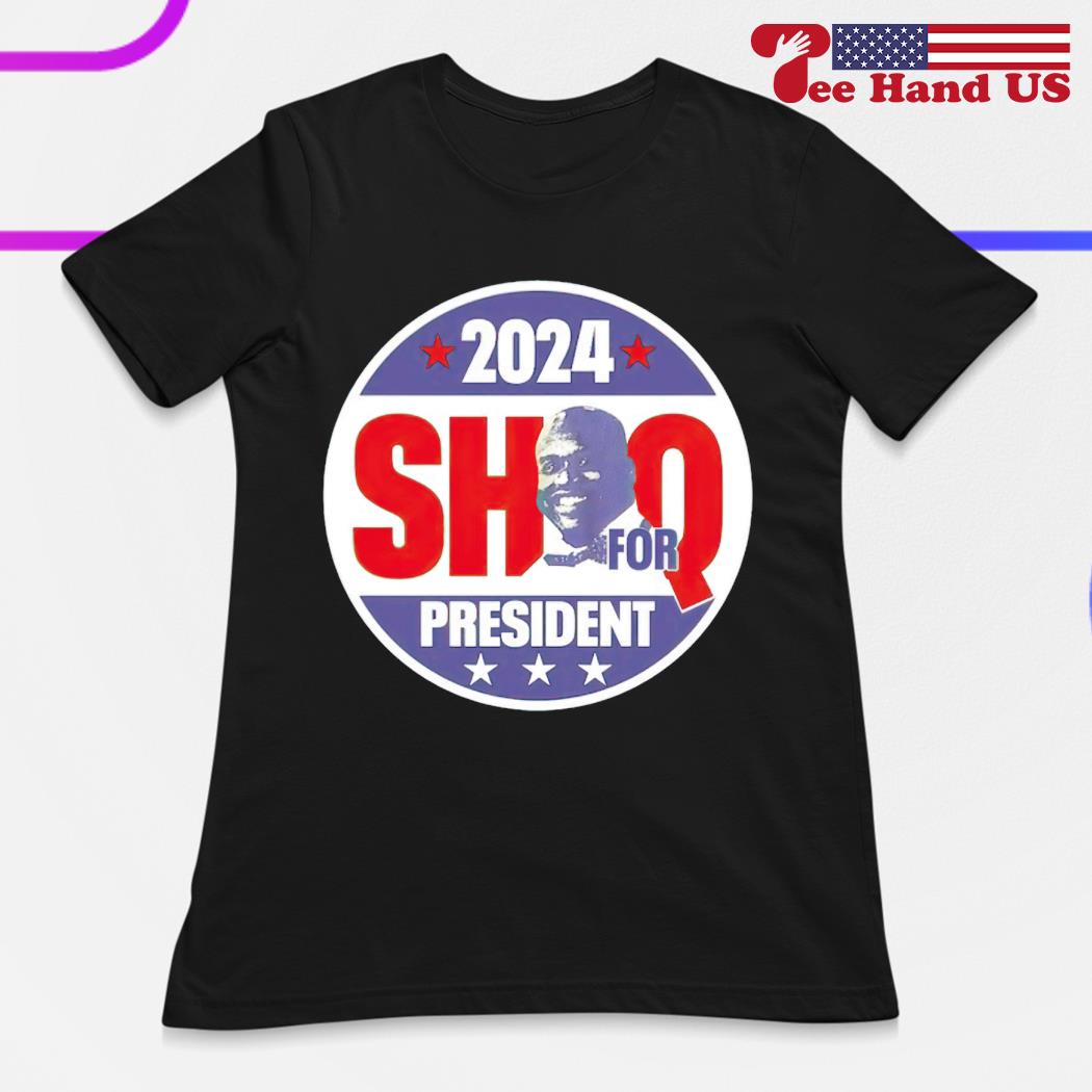 Shaquille O'neal 2024 Shaq For President T-Shirt - HollyTees