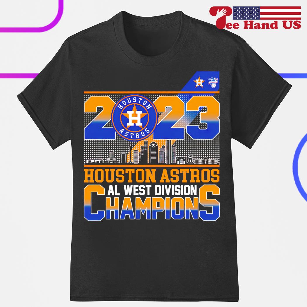 Skyline 2023 Houston Astros AL West Division Champions shirt