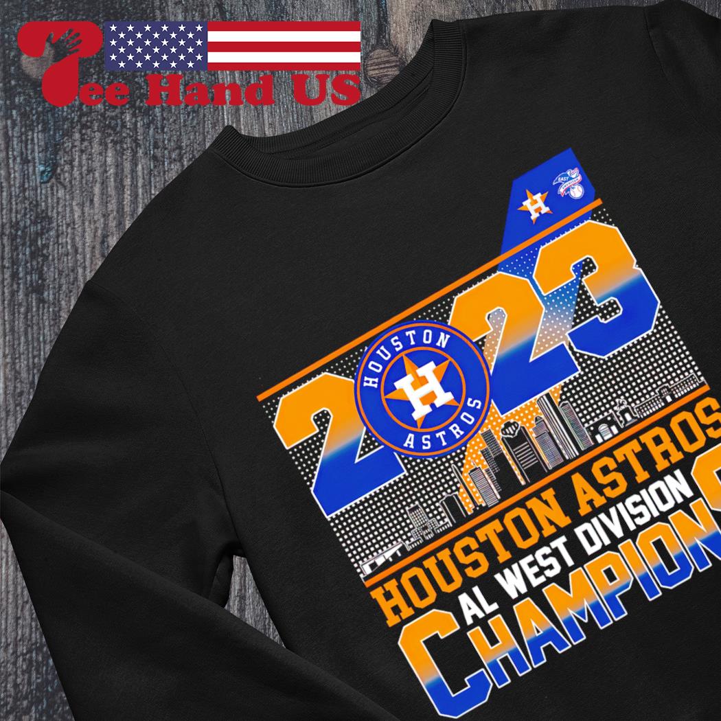Skyline 2023 Houston Astros AL West Division Champions shirt, hoodie,  sweater, long sleeve and tank top