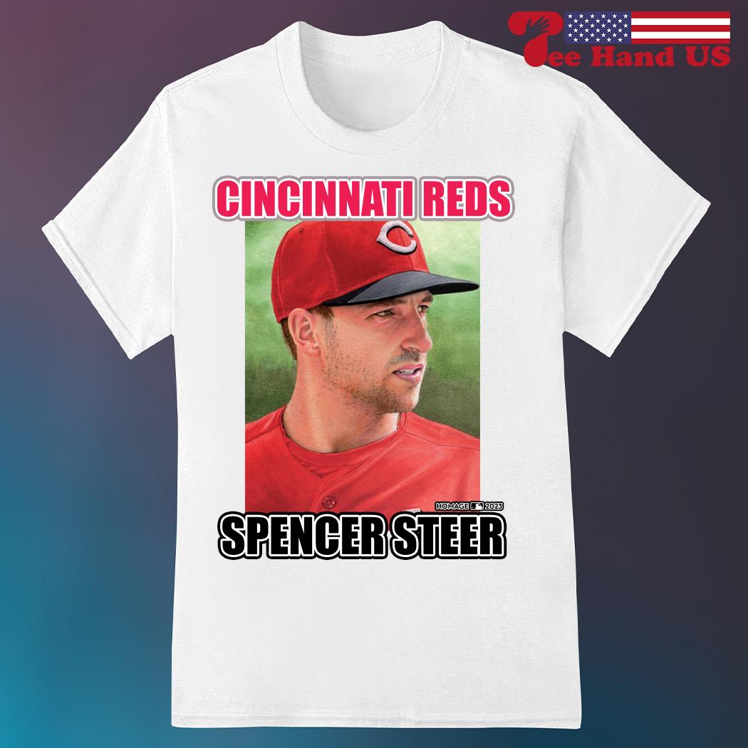 Spencer Steer Cincinnati Reds Legend Retro Shirt, hoodie, sweater, long  sleeve and tank top
