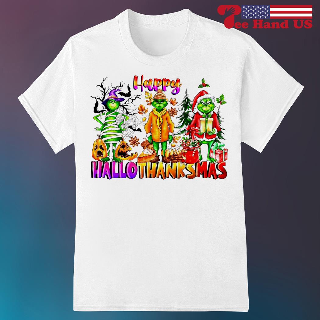 The Grinch Waffle House Hallothanksmas 2023 Shirt, hoodie, sweater, long  sleeve and tank top