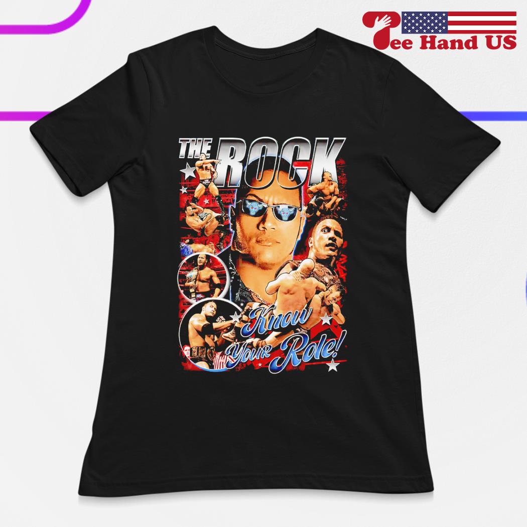 【2025年】エレガントファッションを上品に着 WWF Johnson Dwayne Shirt Tee Rock The WCW Pro ECW AEW シャツ