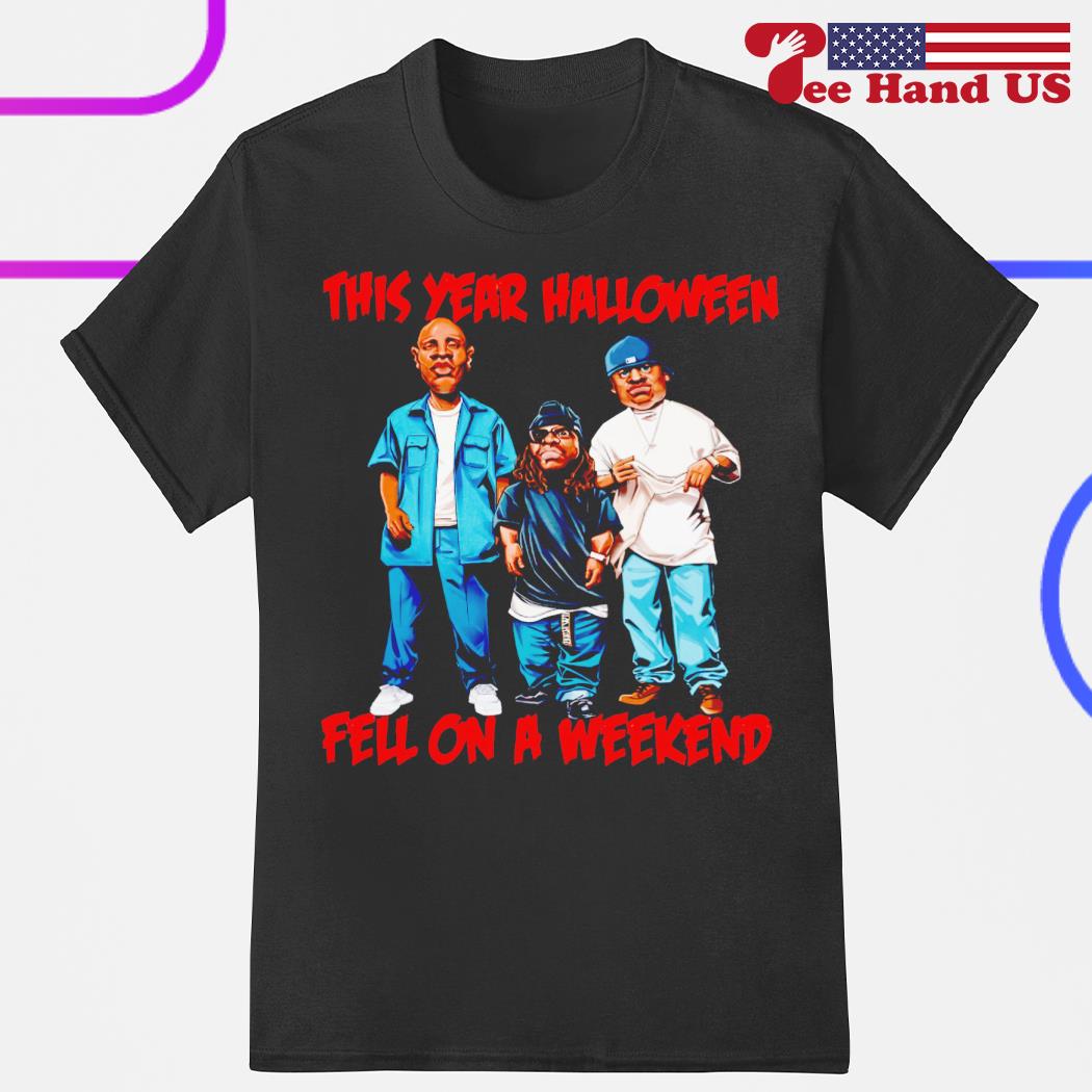 This year Halloween fell on a weekend shirt, hoodie, sweater, long