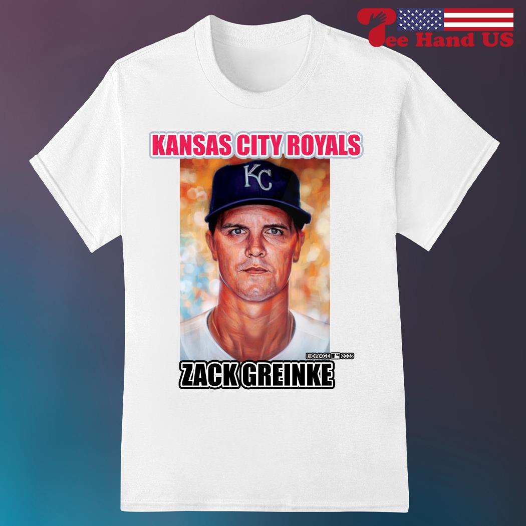 Zack Greinke Kansas City Royals Legend Portrait Shirt, hoodie, sweater,  long sleeve and tank top