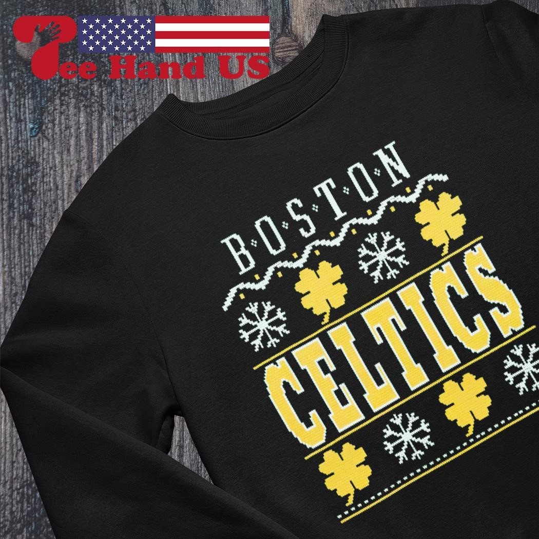 Boston Celtics basketball holiday Christmas shirt hoodie sweater long sleeve and tank top