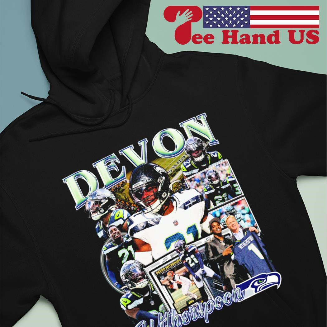 Devon Witherspoon Seattle Seahawks football retro shirt hoodie