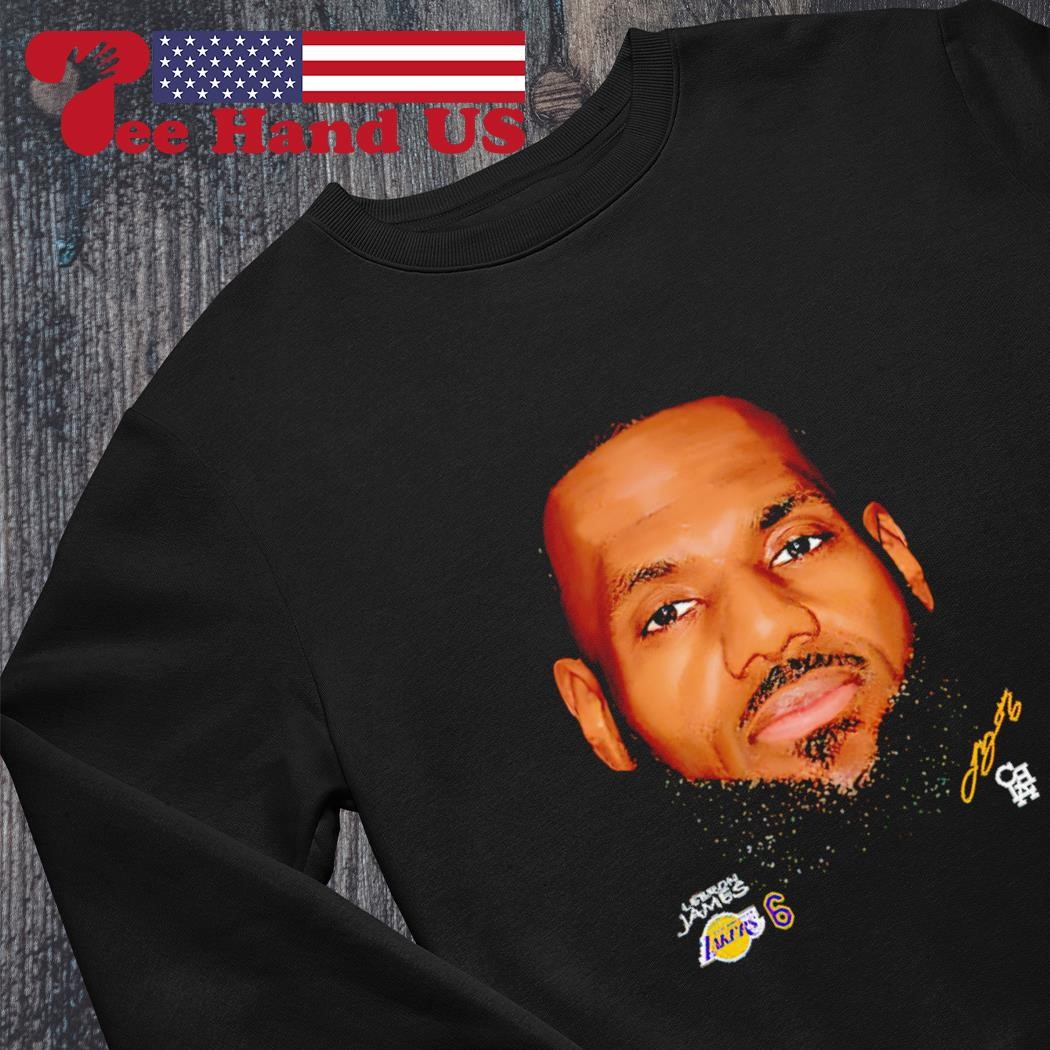 Lebron store face shirt