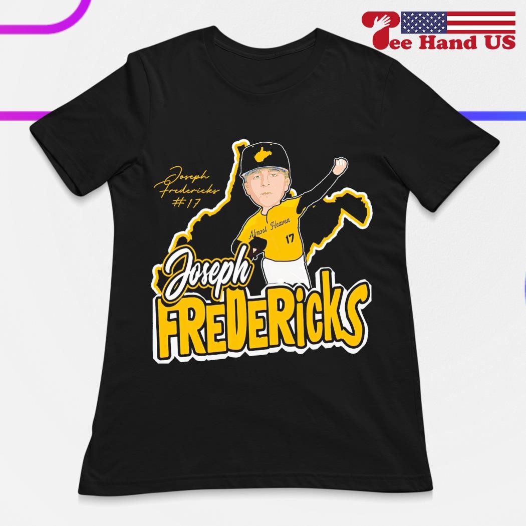 Joseph Fredericks 2024 Baseball Player Cartoon Shirt Hoodie Sweater   Joseph Fredericks 2024 Baseball Player Cartoon Shirt Ladies 