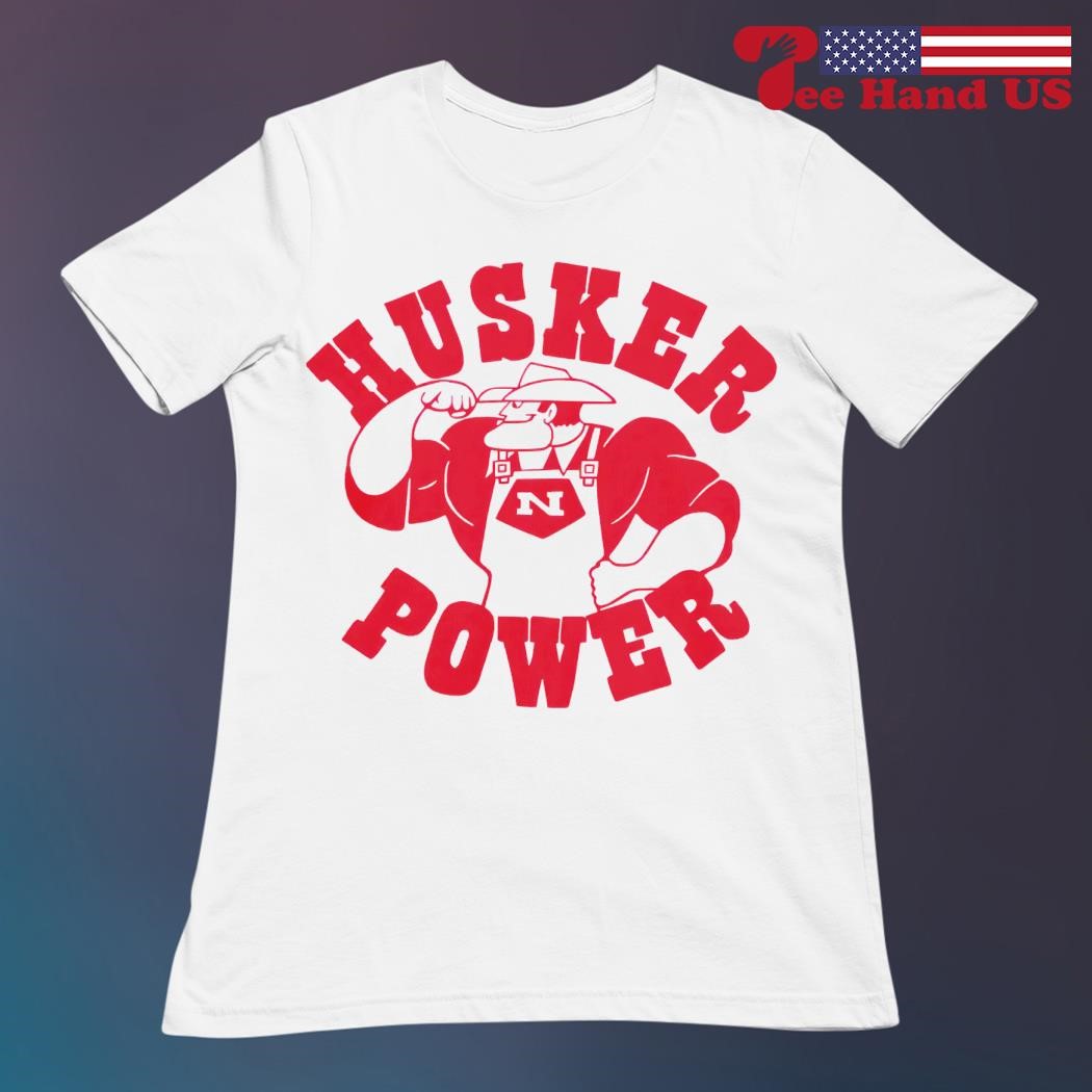 Nebraska Cornhuskers Player Flag T-Shirt - Apparel Nebraska Cornhuskers Player Flag T-Shirt - Apparel