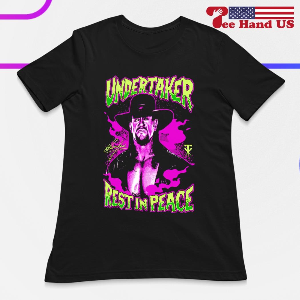 Vintage buy Undertaker Rest In Peace Shirt