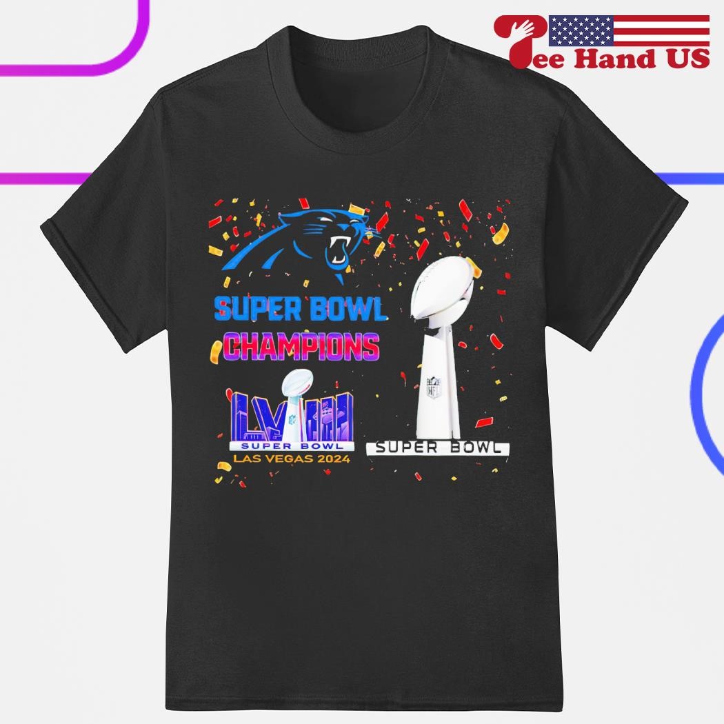 Carolina fashion panthers super bowl champions shirt