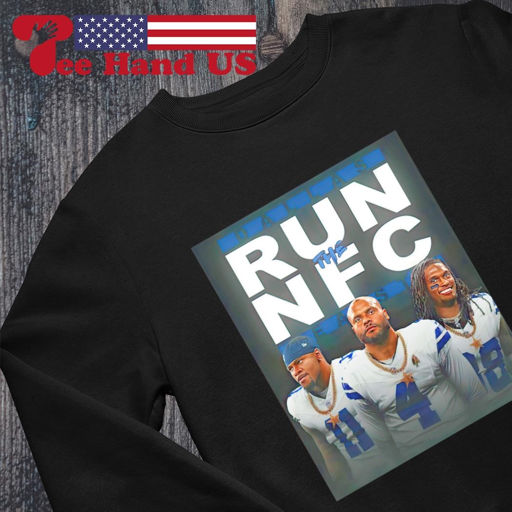 Dallas Cowboys Run The NFC East shirt hoodie sweater long sleeve and tank top