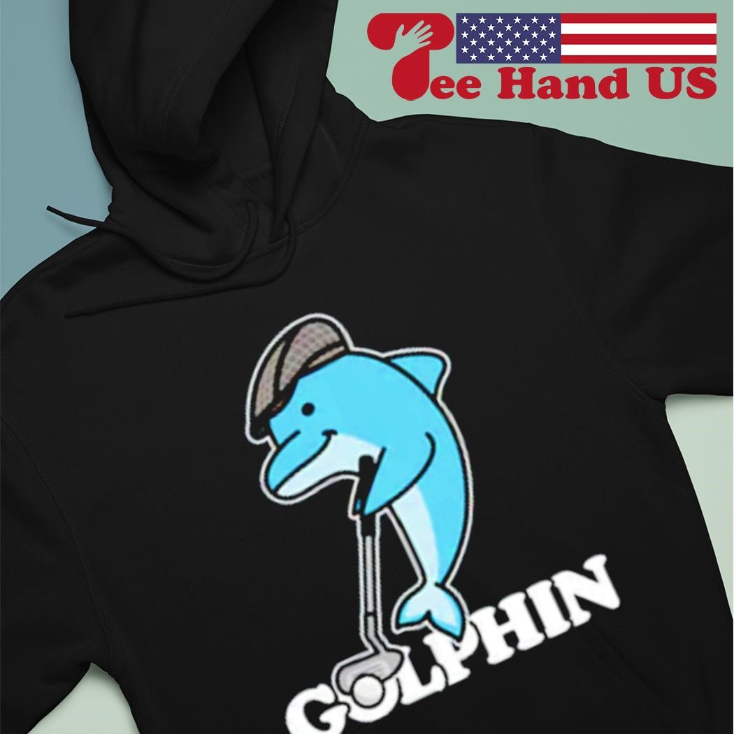 Dolphin golphin heavy relaxed shirt hoodie