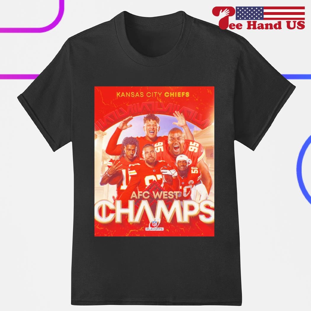 Kansas city chiefs afc west champs shirt online