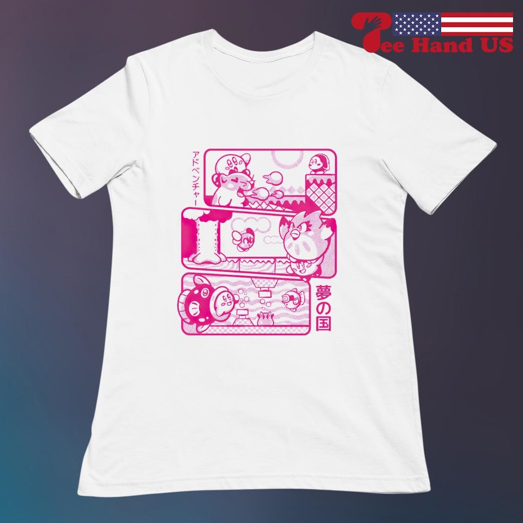 Kirby games on the way to an adventure shirt, hoodie, sweater, long sleeve  and tank top