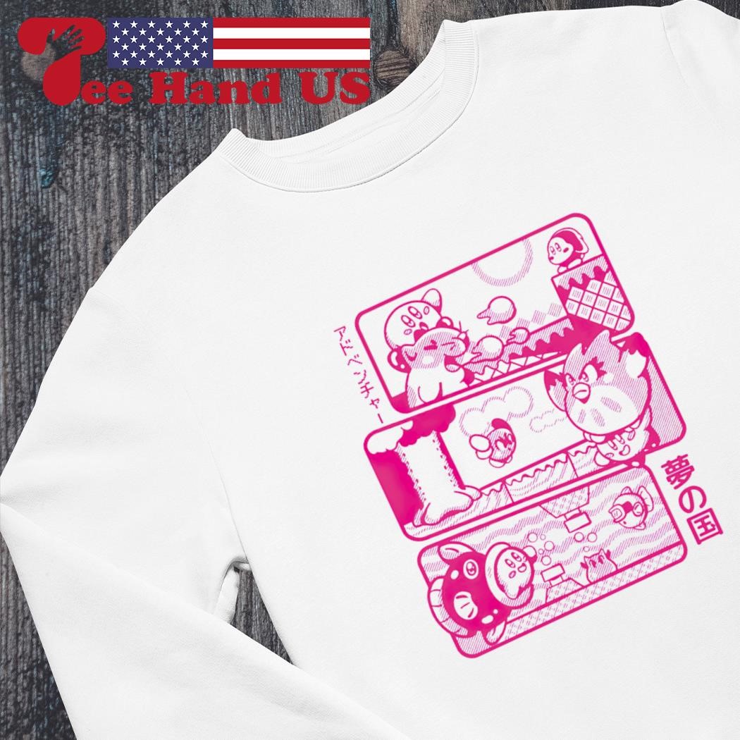 Kirby games on the way to an adventure shirt, hoodie, sweater, long sleeve  and tank top