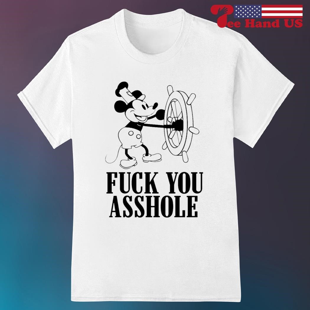 Mickey Mouse fuck you asshole shirt, hoodie, sweater, long sleeve and tank  top