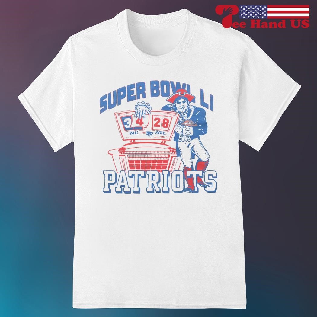 New England Patriots Super Bowl LI Champs shirt