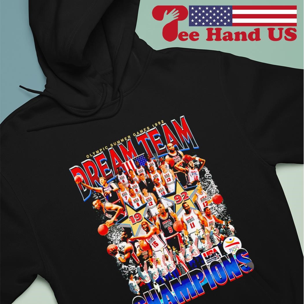 Olympic Summer Games 1992 Dream Team Champions USA Jordan NBA Men's Basketball shirt hoodie