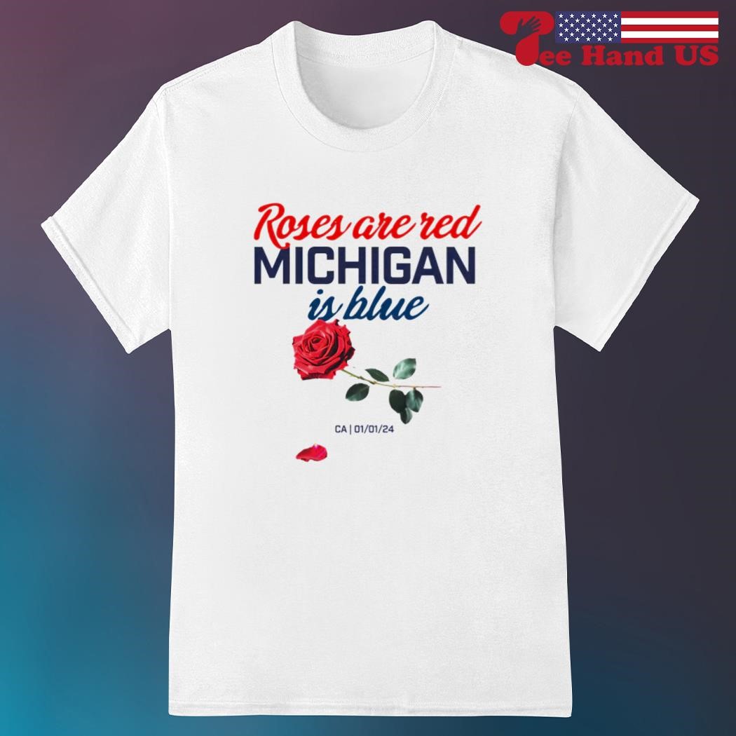 California Rose Blue Tee California Rose Blue Tee