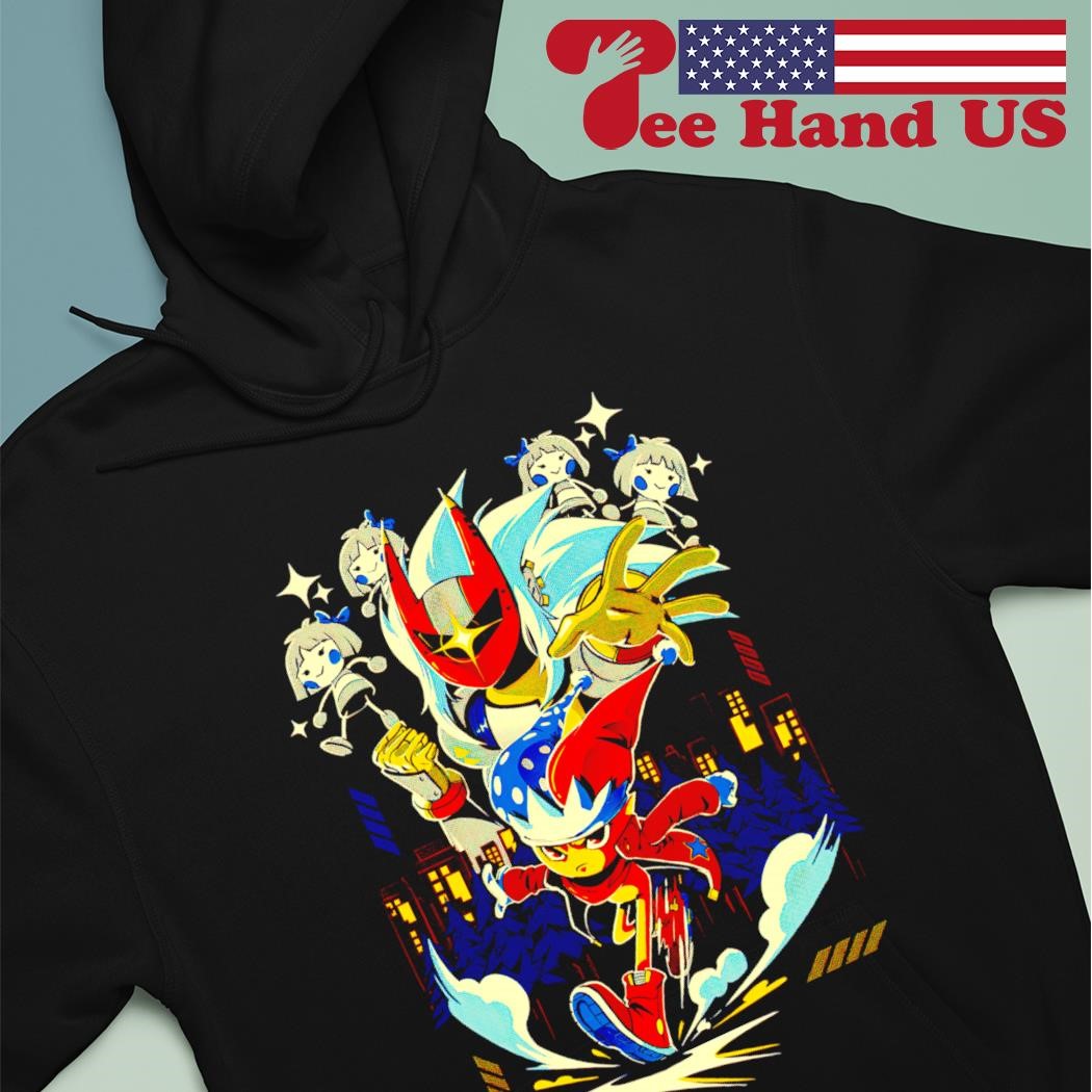 Spark the Electric Jester down with The Fark Force shirt hoodie