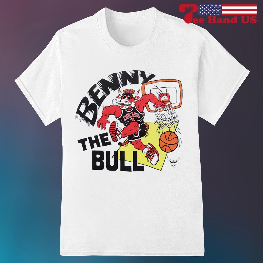 Chicago Bulls Benny the bull cartoon shirt hoodie sweater long sleeve and tank top