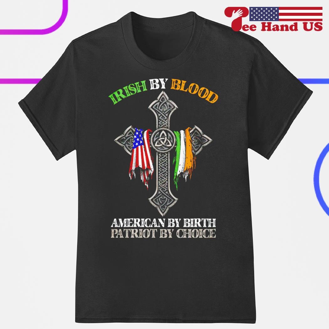 Mens Irish By Blood American By Birth Patriot By Choice For Men Tank Top