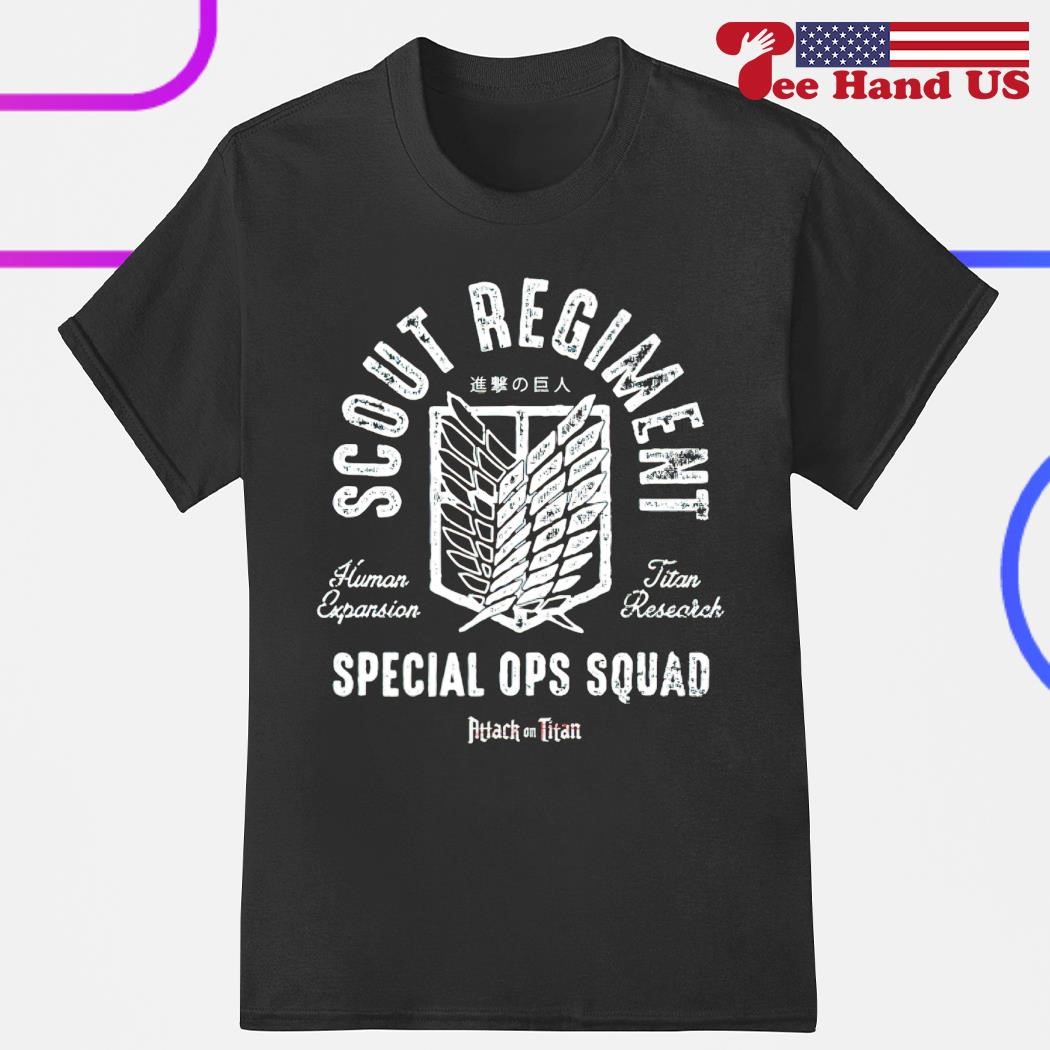 Scout regiment special ops squad shirt, hoodie, sweater, long sleeve and  tank top