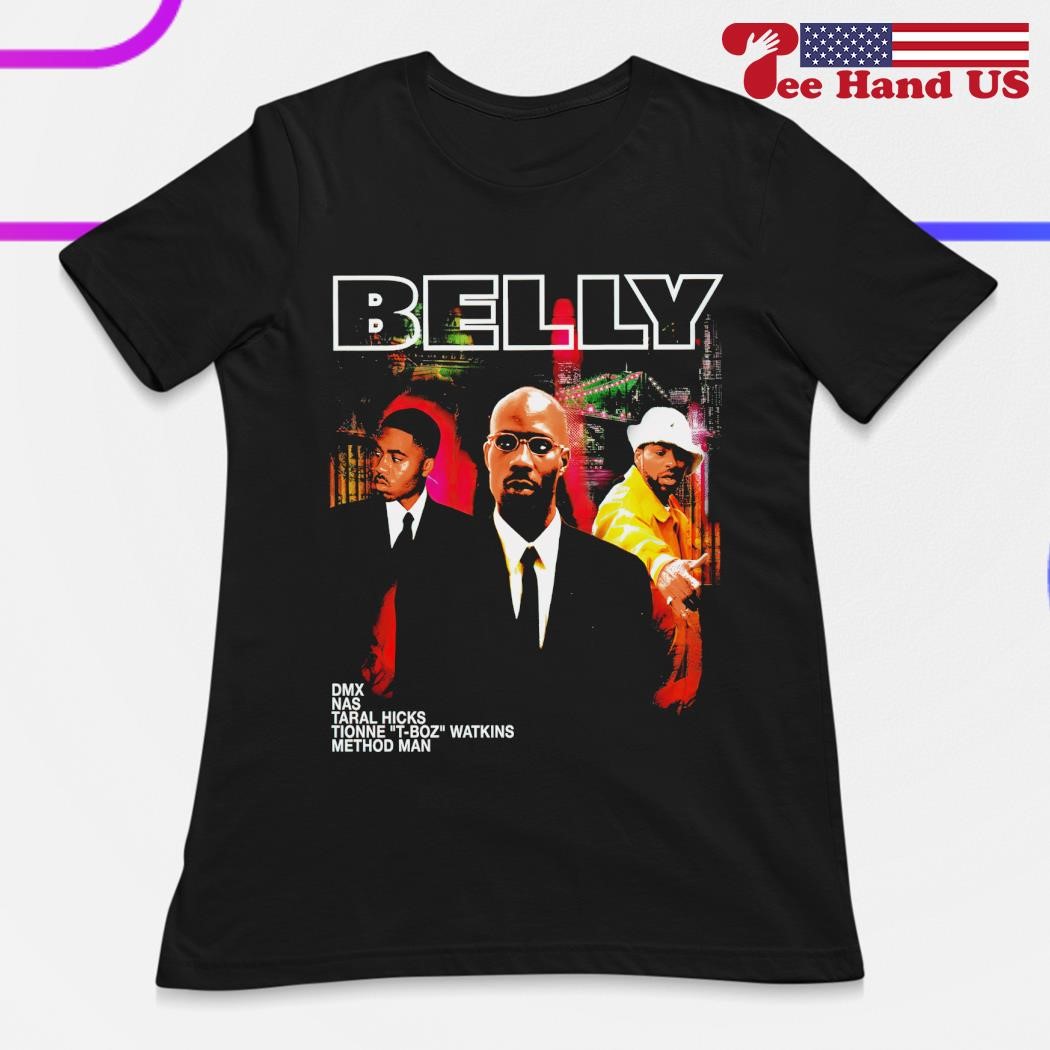 Rucking 2024 Fotten ‘Belly’ DMX/Nas Horror Graphic Rap Shirt